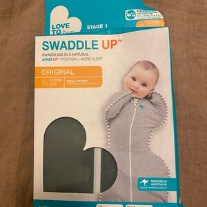 NWT Love to Dream Swaddle Up Newborn, Olive Green